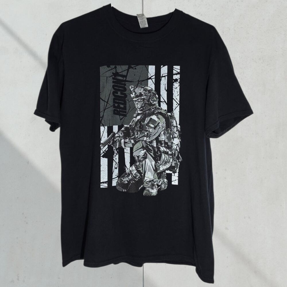 Baki Hanma Anime Graphic T-Shirt Men's Size Large Black